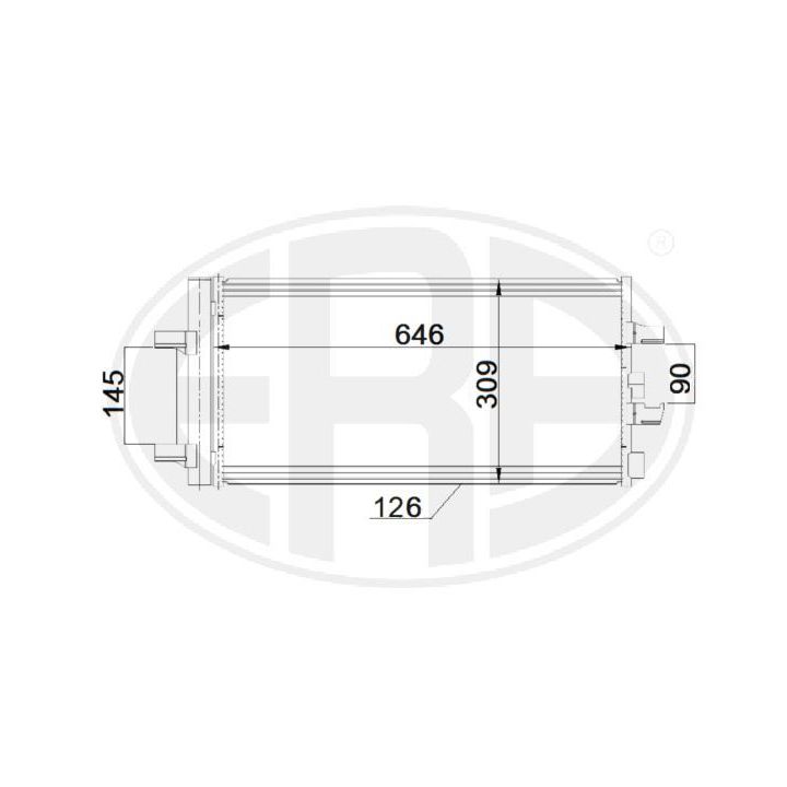 Kondensatorius, oro kondicionierius ERA 667189