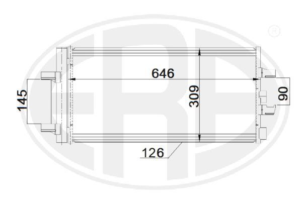 Kondensatorius, oro kondicionierius ERA 667189