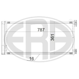 Kondensatorius, oro kondicionierius ERA 667190