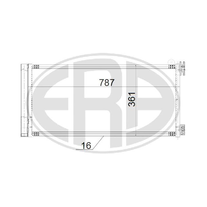 Kondensatorius, oro kondicionierius ERA 667190