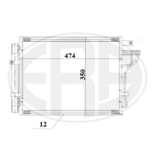 Kondensatorius, oro kondicionierius ERA 667192