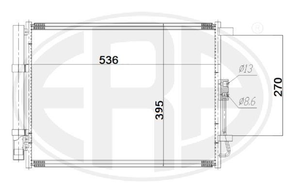 Kondensatorius, oro kondicionierius ERA 667193