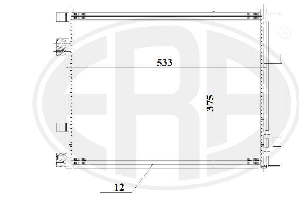 Kondensatorius, oro kondicionierius ERA 667197
