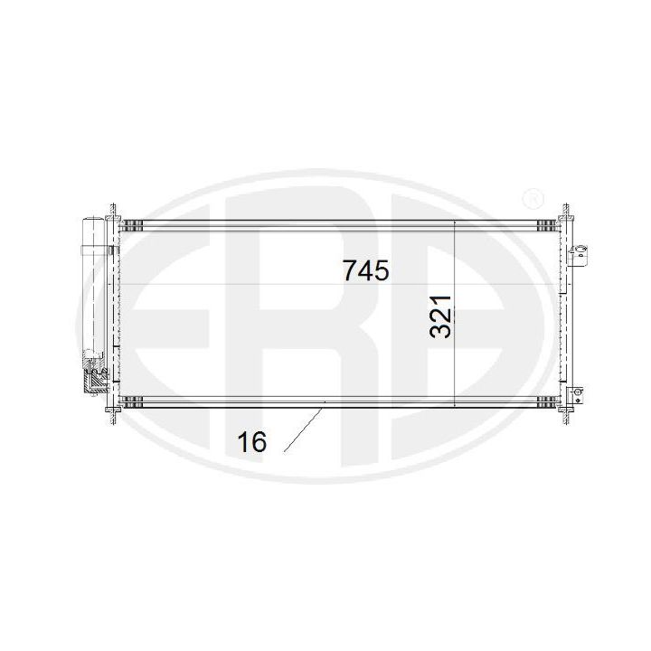 Kondensatorius, oro kondicionierius ERA 667199