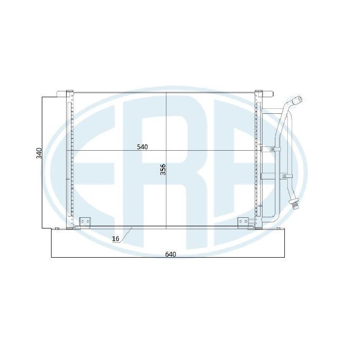 Kondensatorius, oro kondicionierius ERA 667206