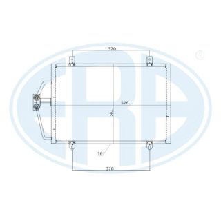 Kondensatorius, oro kondicionierius ERA 667210
