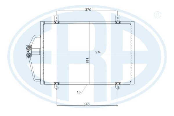 Kondensatorius, oro kondicionierius ERA 667210