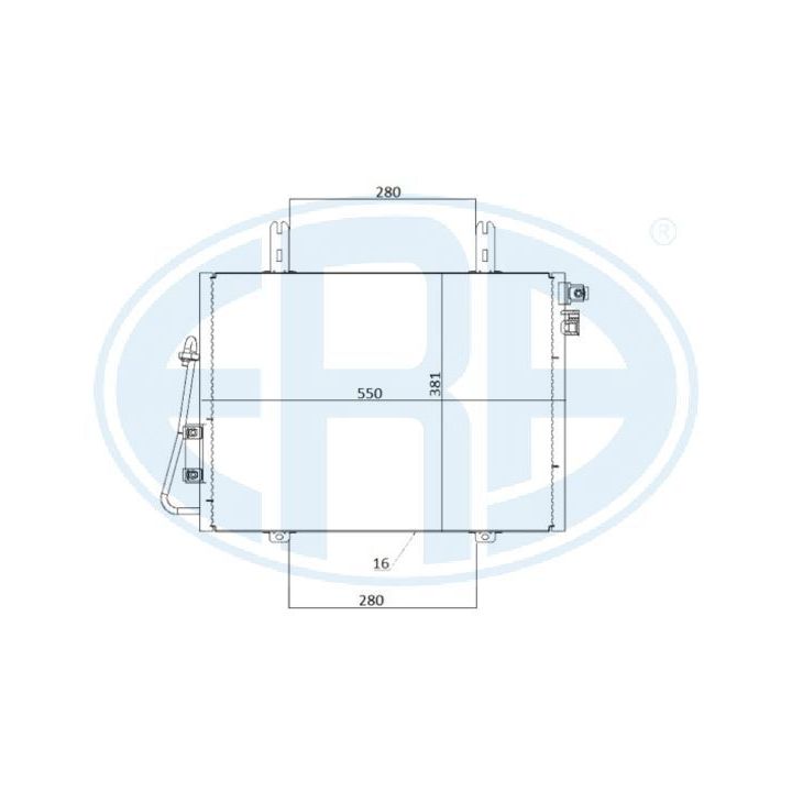 Kondensatorius, oro kondicionierius ERA 667211
