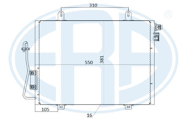 Kondensatorius, oro kondicionierius ERA 667214