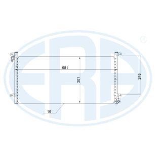 Kondensatorius, oro kondicionierius ERA 667218
