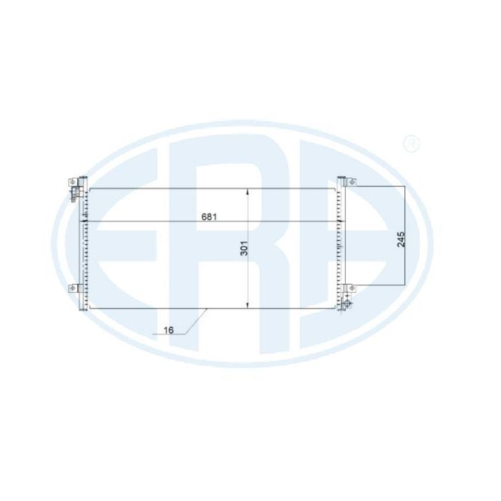 Kondensatorius, oro kondicionierius ERA 667218