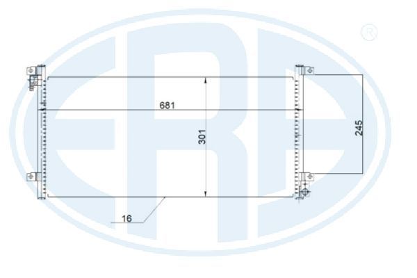 Kondensatorius, oro kondicionierius ERA 667218