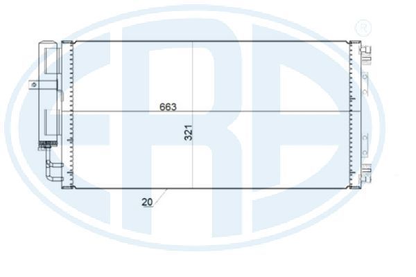Kondensatorius, oro kondicionierius ERA 667219