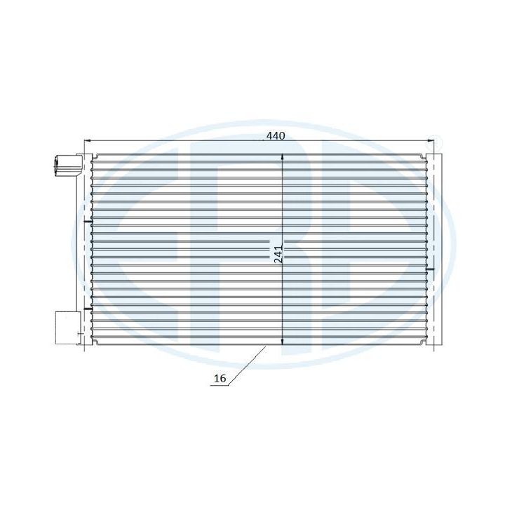 Kondensatorius, oro kondicionierius ERA 667226