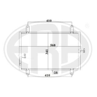 Kondensatorius, oro kondicionierius ERA 667228
