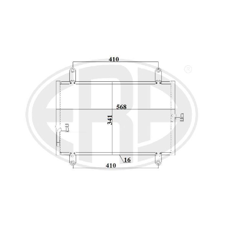 Kondensatorius, oro kondicionierius ERA 667228