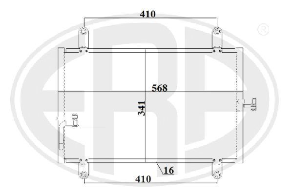 Kondensatorius, oro kondicionierius ERA 667228