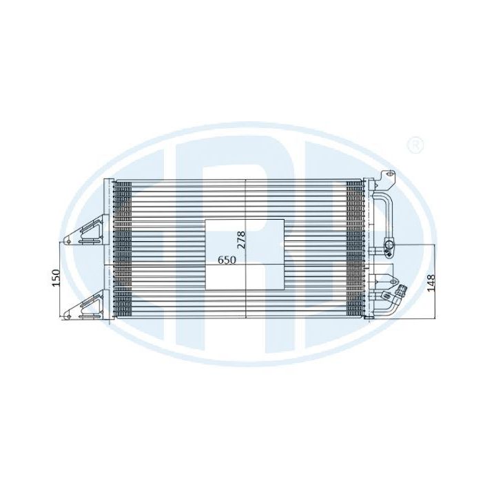 Kondensatorius, oro kondicionierius ERA 667229