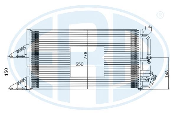 Kondensatorius, oro kondicionierius ERA 667229