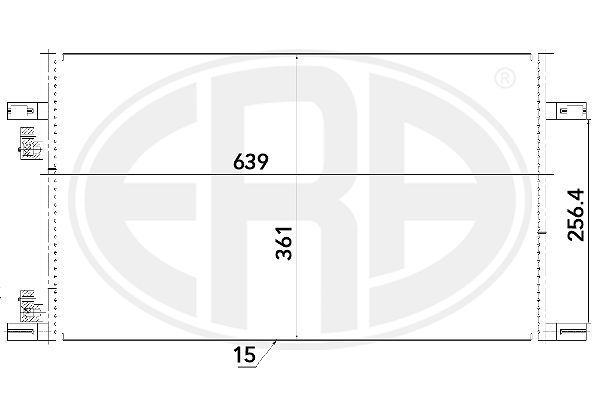 Kondensatorius, oro kondicionierius ERA 667235