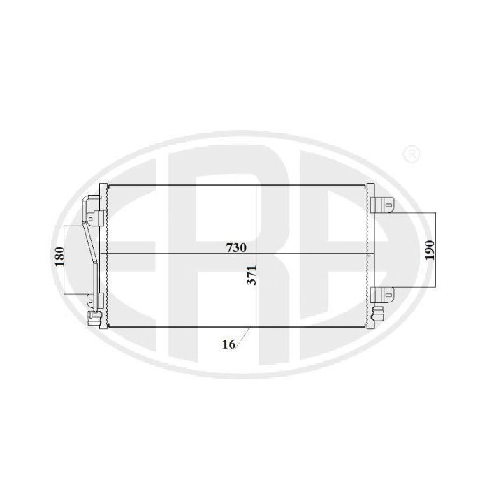 Kondensatorius, oro kondicionierius ERA 667237