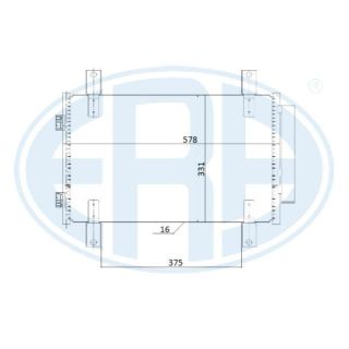 Kondensatorius, oro kondicionierius ERA 667240