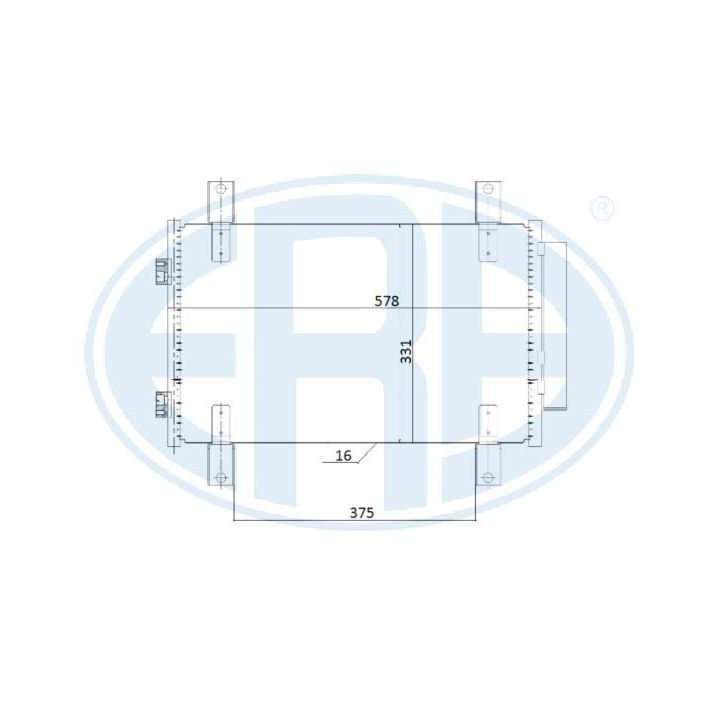 Kondensatorius, oro kondicionierius ERA 667240