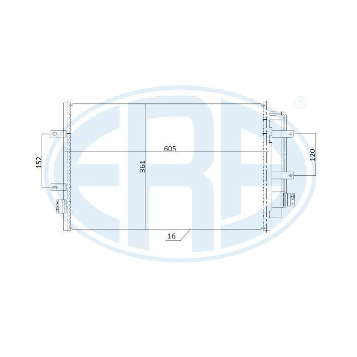 Kondensatorius, oro kondicionierius ERA 667245