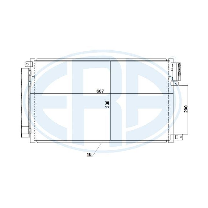 Kondensatorius, oro kondicionierius ERA 667246