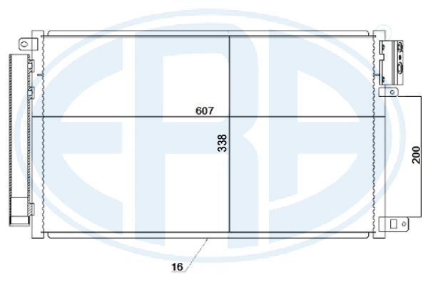 Kondensatorius, oro kondicionierius ERA 667246