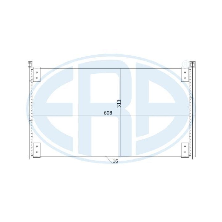 Kondensatorius, oro kondicionierius ERA 667250