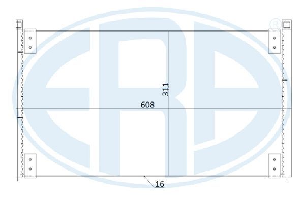 Kondensatorius, oro kondicionierius ERA 667250