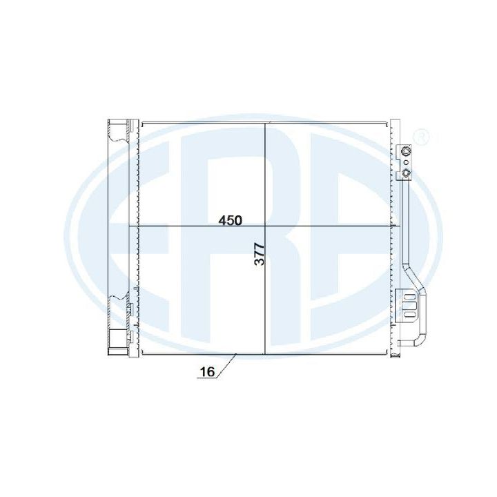 Kondensatorius, oro kondicionierius ERA 667251