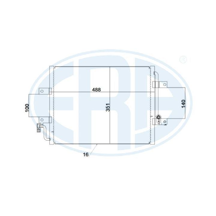 Kondensatorius, oro kondicionierius ERA 667253