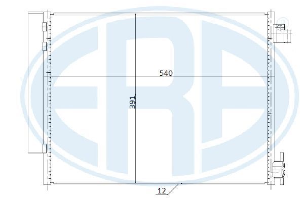 Kondensatorius, oro kondicionierius ERA 667255