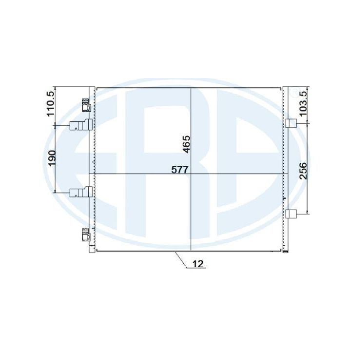 Kondensatorius, oro kondicionierius ERA 667257