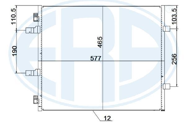 Kondensatorius, oro kondicionierius ERA 667257