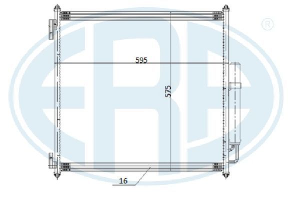 Kondensatorius, oro kondicionierius ERA 667262