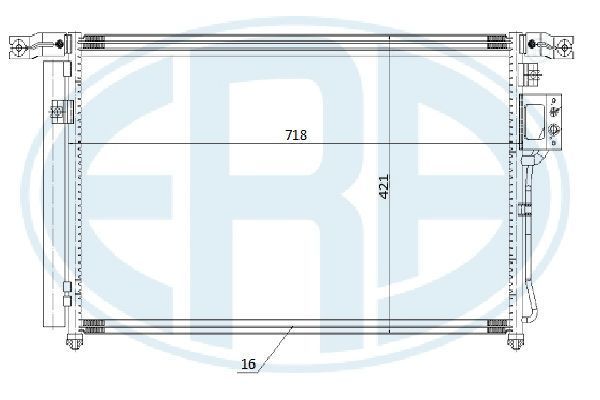 Kondensatorius, oro kondicionierius ERA 667267