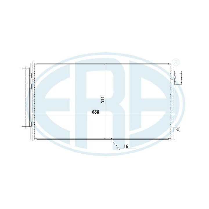 Kondensatorius, oro kondicionierius ERA 667275