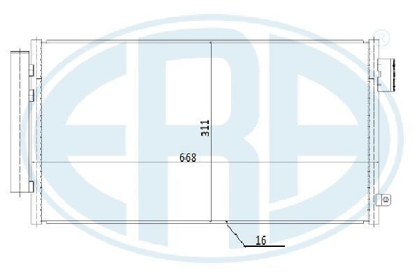 Kondensatorius, oro kondicionierius ERA 667275