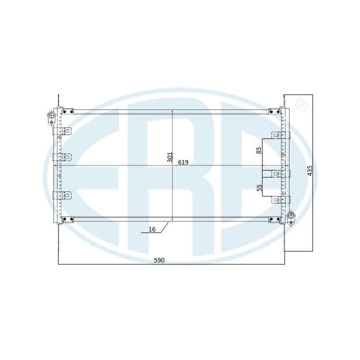 Kondensatorius, oro kondicionierius ERA 667276