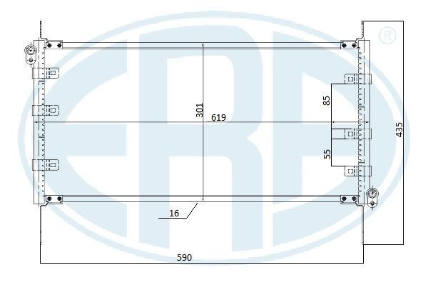 Kondensatorius, oro kondicionierius ERA 667276