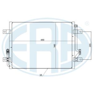 Kondensatorius, oro kondicionierius ERA 667278