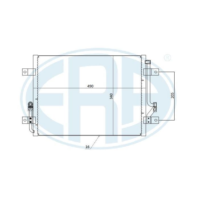 Kondensatorius, oro kondicionierius ERA 667278