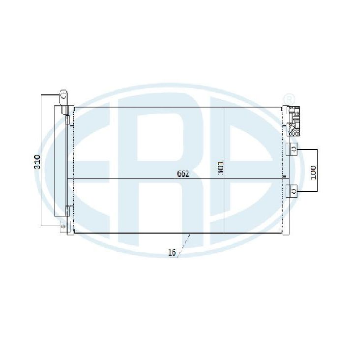 Kondensatorius, oro kondicionierius ERA 667279