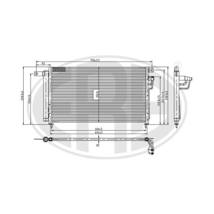 Kondensatorius, oro kondicionierius ERA 667293