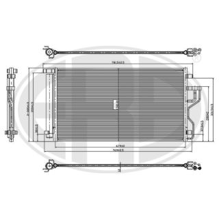 Kondensatorius, oro kondicionierius ERA 667312