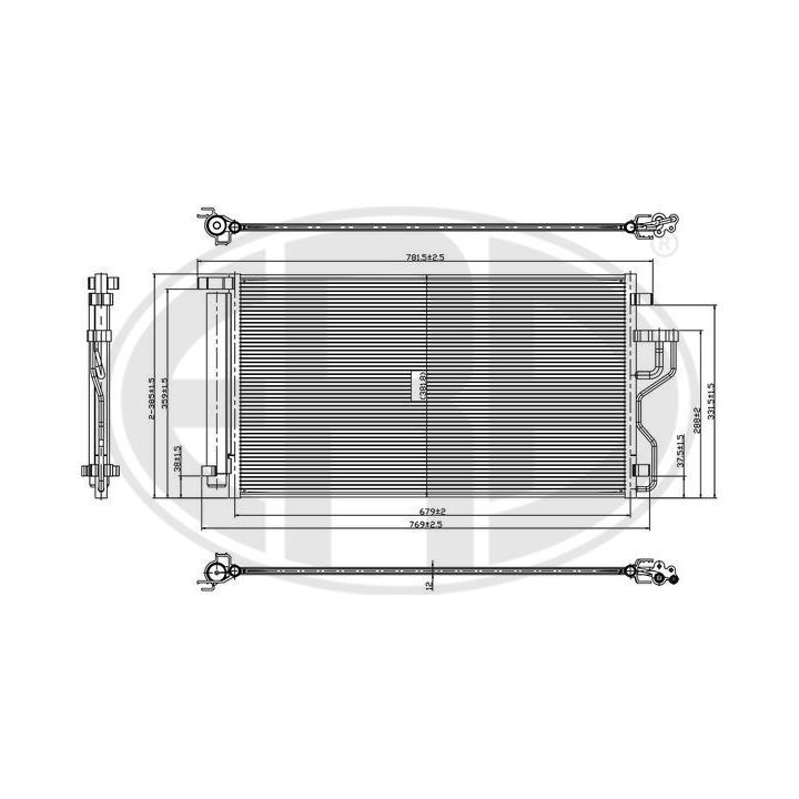 Kondensatorius, oro kondicionierius ERA 667312
