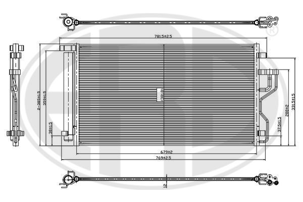 Kondensatorius, oro kondicionierius ERA 667312